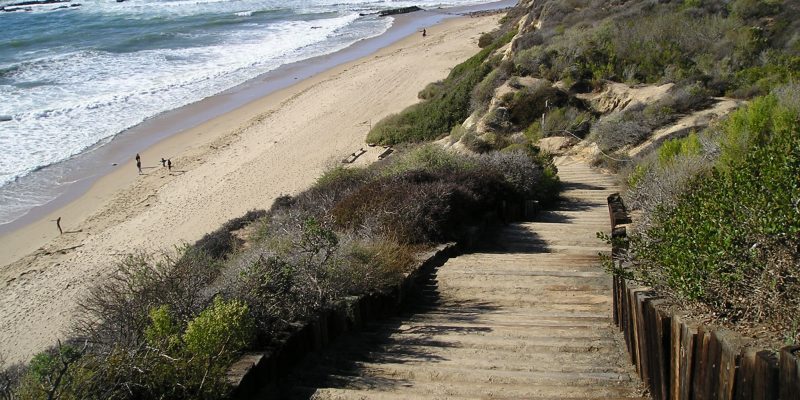 A Picture Of Crystal Cove State Park
