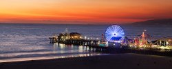 A Picture Of Santa Monica Pier